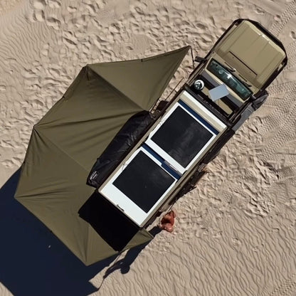 Auvent 270° XT MAX The Bush Company – Auto-Portant 4x4 - BYD Shark 2024+