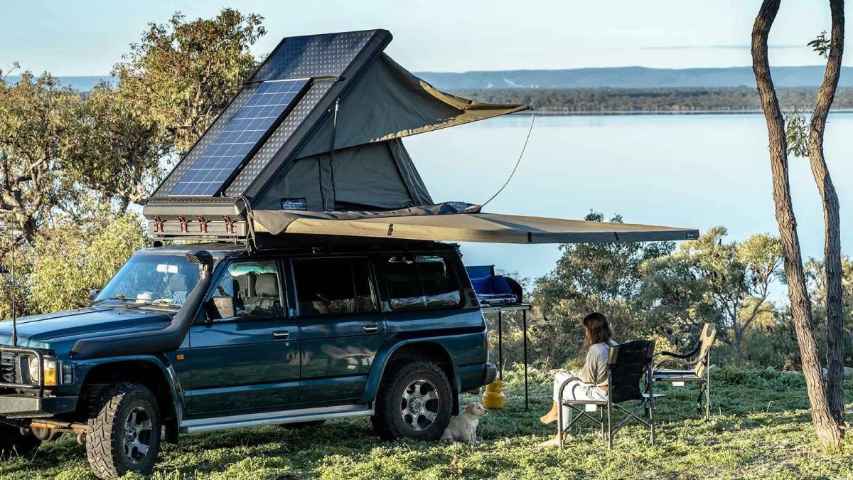 Auvent Autoportant 270° XT™ MK2 | The Bush Company - BYD Shark 2024+