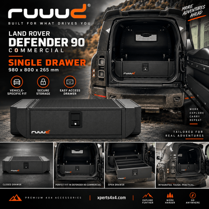 Tiroir RUUUD Defender 90 Commercial (980 x 800 x 265mm) Xperts 4x4