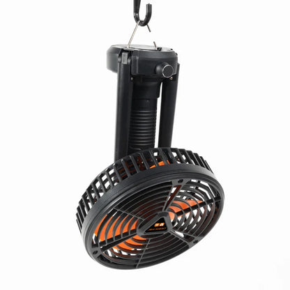 Ventilateur et lampe LED 2 en 1 rechargeable DARCHE
