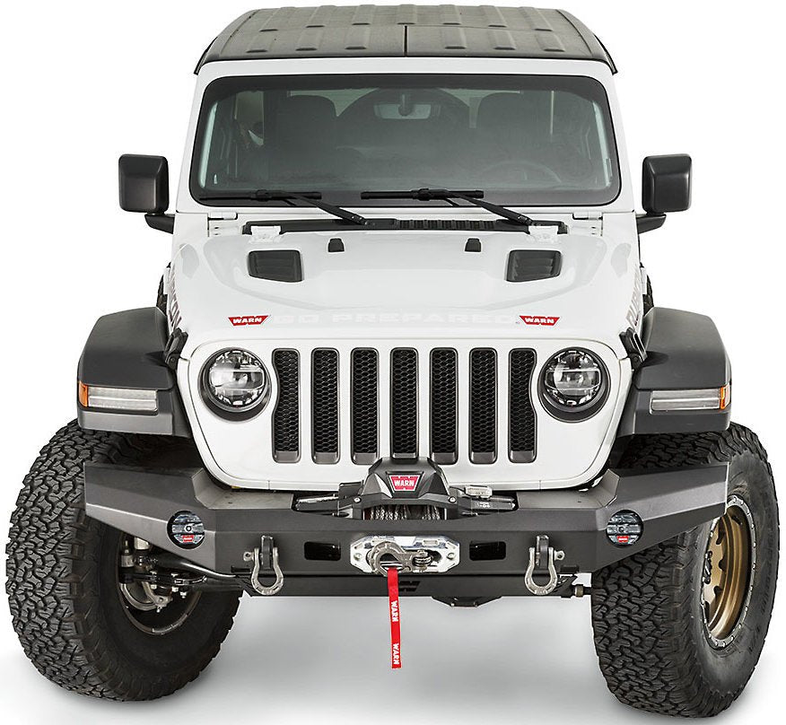 Pare-choc Avant WARN Elite Jeep Wrangler JL & JT Gladiator - Jeep Gladiator JT