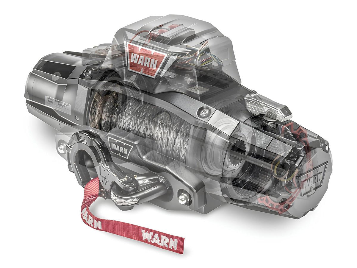 Treuil Warn Zeon XP10S 4.5T 12V | Corde Synthétique & Bluetooth - BYD Shark 2024+