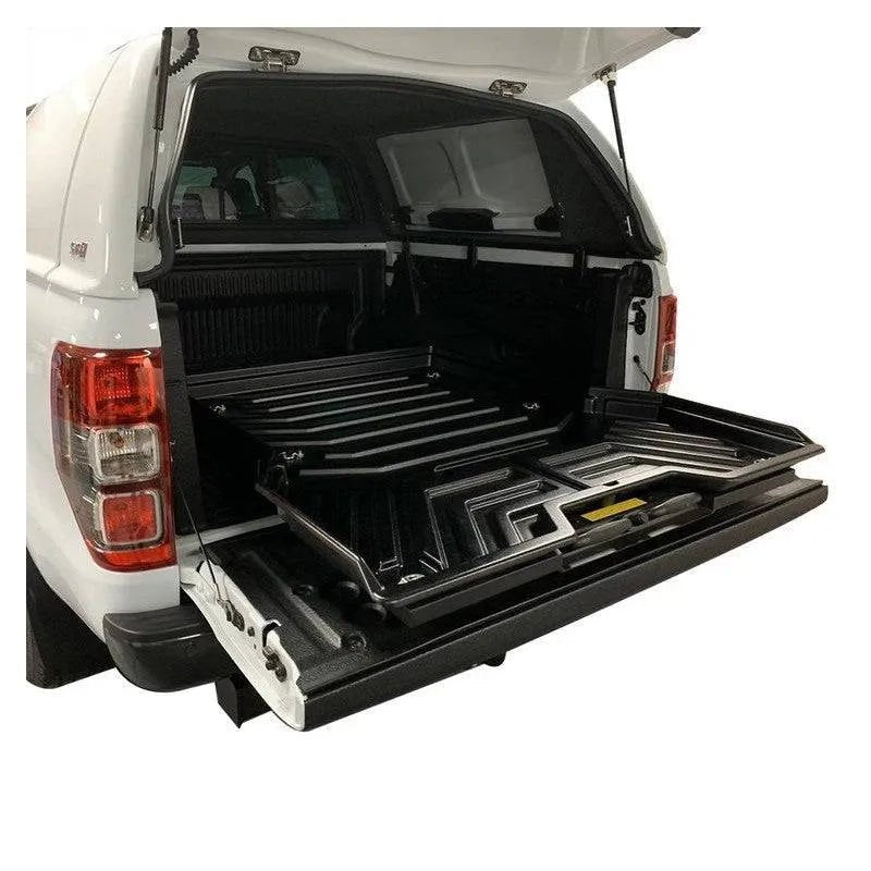 Plateau Coulissant Robuste pour Pick-up Double Cab | Systeme Universel - Ford Ranger 2012-2022