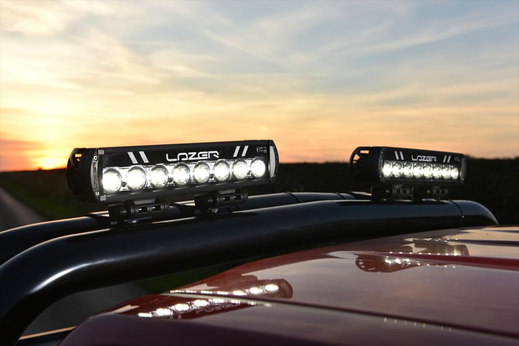 Horizontal colliers de tube-76mm LAZER LAMPS - BYD Shark 2024+
