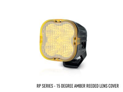 Lentille LAZER LAMPS ambré strié – 15 degrés – RP-Série/Utility-80 HD LAZER LAMPS - BYD Shark 2024+