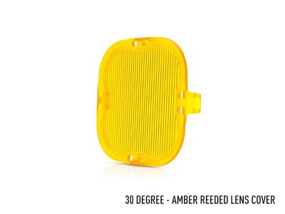 Lentille LAZER LAMPS ambré strié – 30 degrés – RP-Série/Utility-80 HD LAZER LAMPS - BYD Shark 2024+