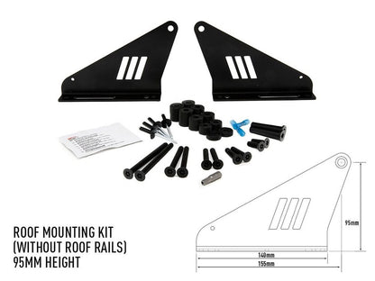 Toit Kit de montage-95mm LAZER LAMPS - BYD Shark 2024+