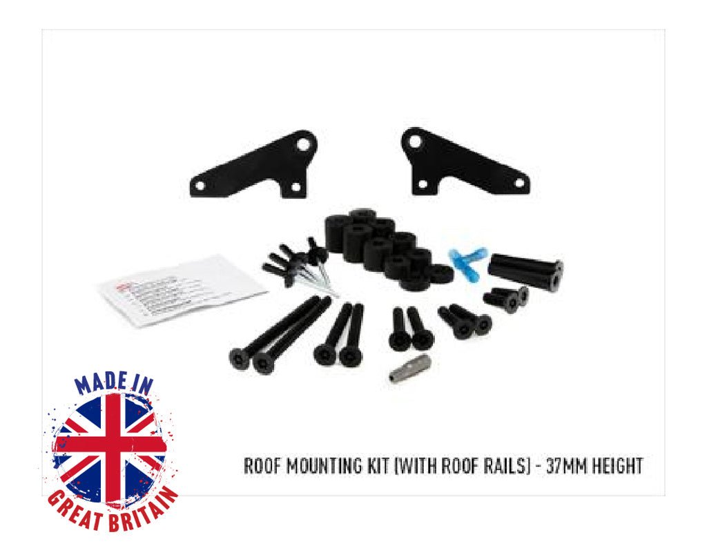 Toit rail Kit de montage- 37mm LAZER LAMPS - BYD Shark 2024+