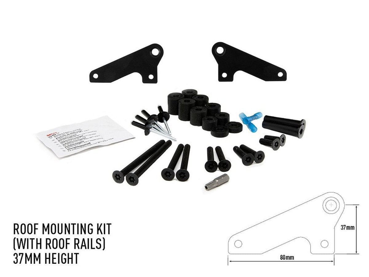 Toit rail Kit de montage- 37mm LAZER LAMPS - BYD Shark 2024+