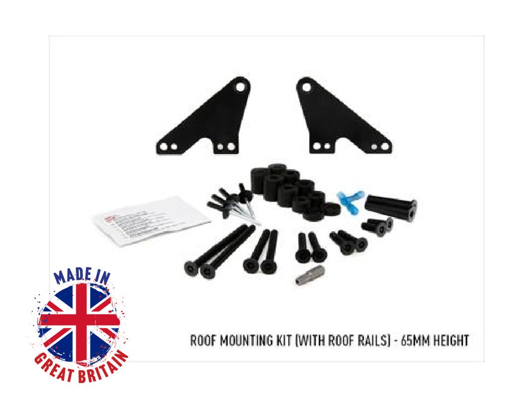 Toit rail Kit de montage- 65mm LAZER LAMPS - BYD Shark 2024+