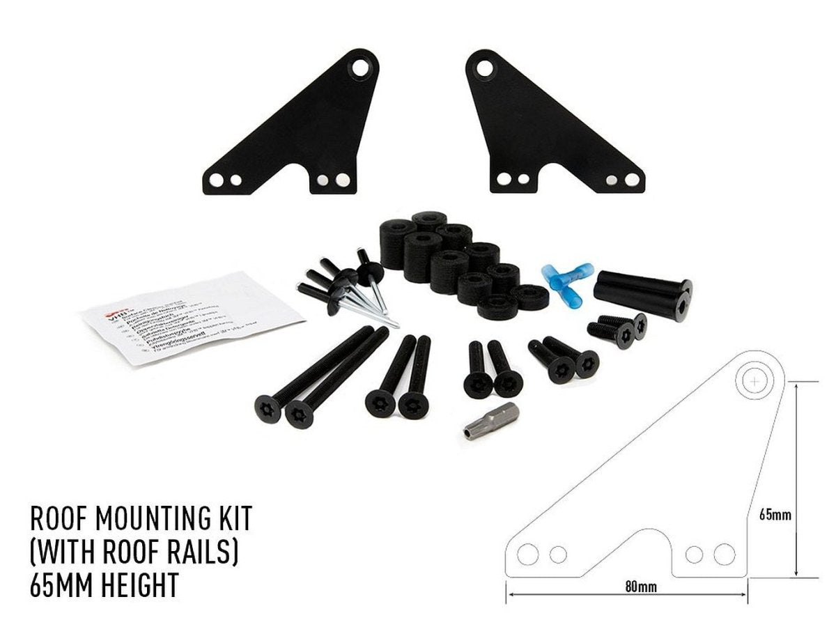 Toit rail Kit de montage- 65mm LAZER LAMPS - BYD Shark 2024+