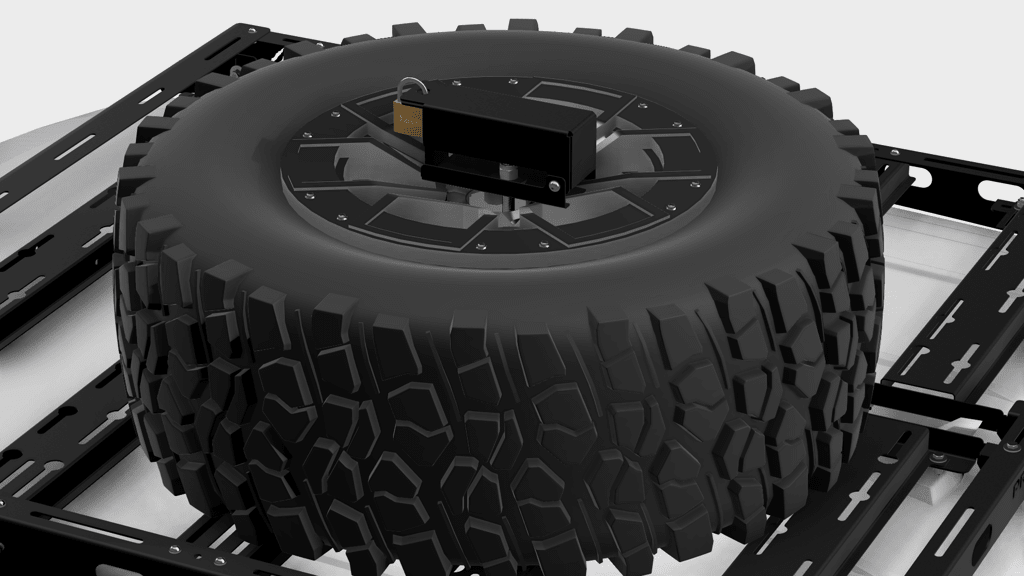 Support pour roue de secours Predator Offroad - BYD Shark 2024+