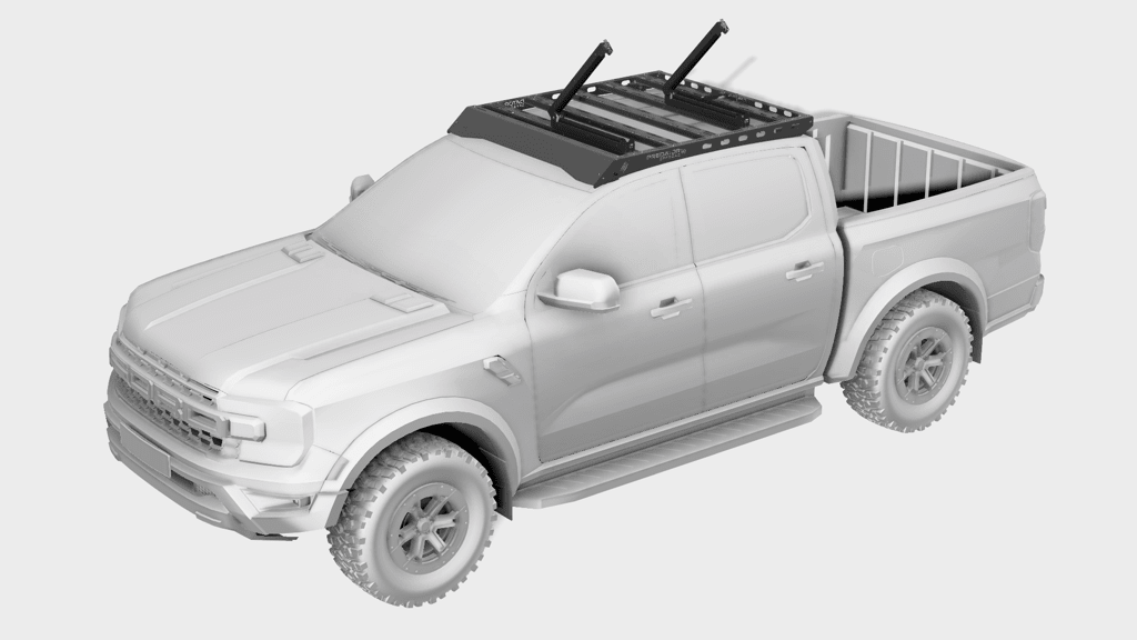 Support verrouillable pour canne à pêche Predator Offroad - BYD Shark 2024+