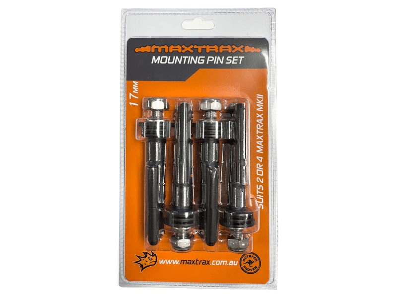 Fixation rapide Maxtrax MKII - Set de 4 pièces - Longueur filetage 17mm - BYD Shark 2024+