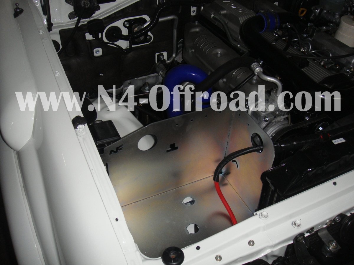 Kit de bacs à batteries en acier pour Toyota HDJ80 - La paire N4-Offroad - Toyota HDJ80