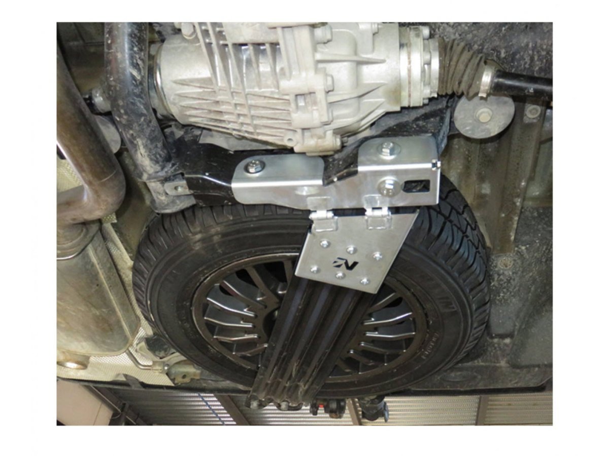 Kit de modification fixation du panier roue de secours T5 et T6 N4-Offroad - VW Transporter T5