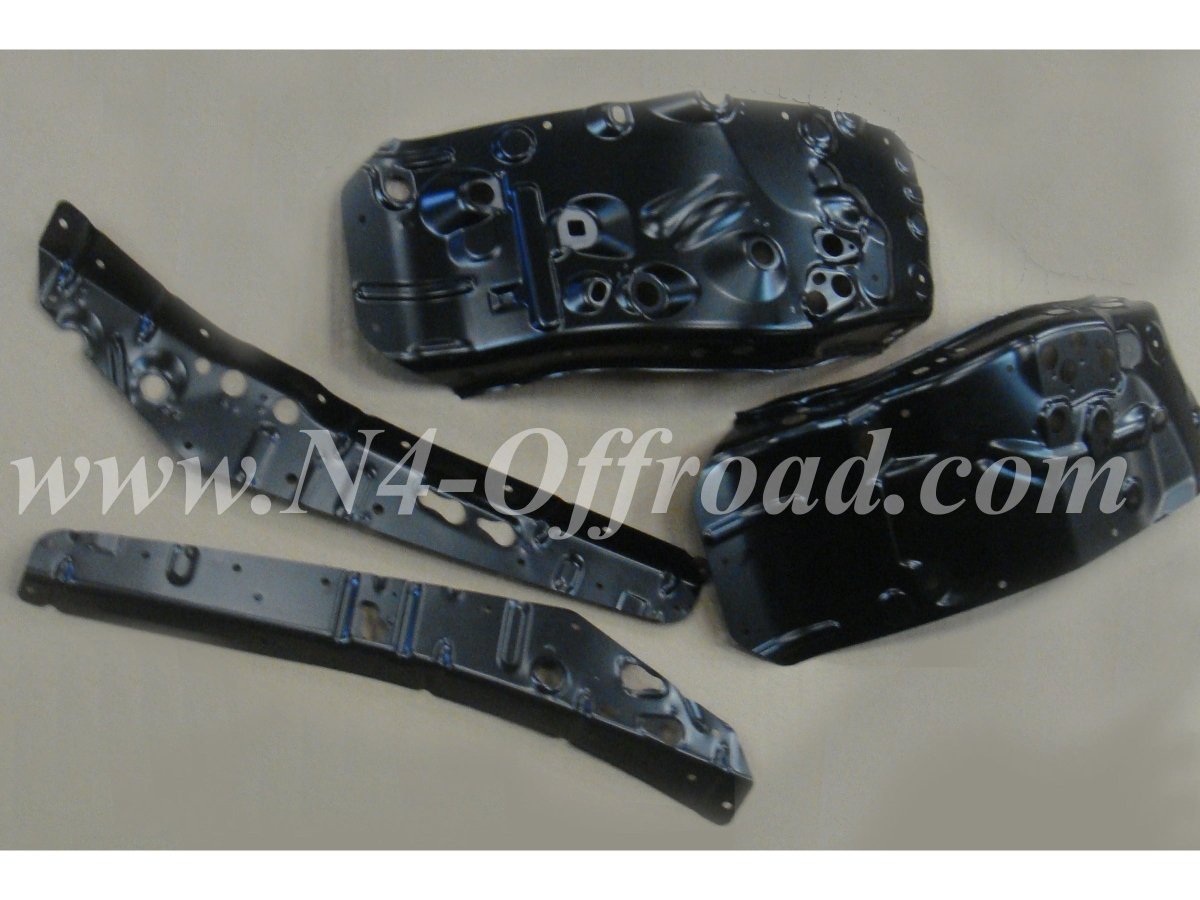Kit de renforts d'ailes avant à souder pour Toyota Land Cruiser KDJ120 KDJ125 - kit de 4 pièces N4-Offroad - Toyota KDJ120/125