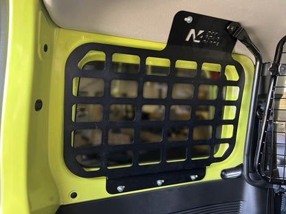 Kit supports accessoires MOLLE intérieur vitres arrière Suzuki Jimny 2018+ N4-Offroad - Suzuki Jimny 2018+