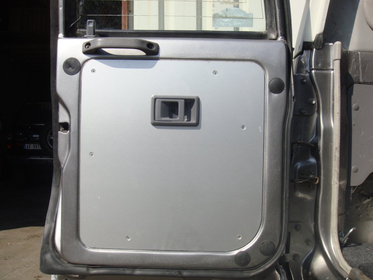 Panneaux de portes arrières en aluminium de 2.5mm pour Toyota Land Cruiser Série 7 N4-Offroad - Toyota 70 Series