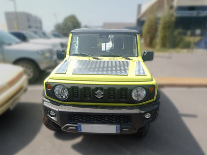 Protection capot aluminium strié 2mm Suzuki Jimny 2018+ N4-Offroad - Suzuki Jimny 2018+