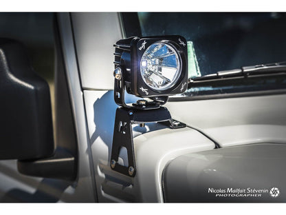 Supports feux longues portées baie pare-brise Suzuki Jimny après 2018 N4-Offroad - Suzuki Jimny 2018+