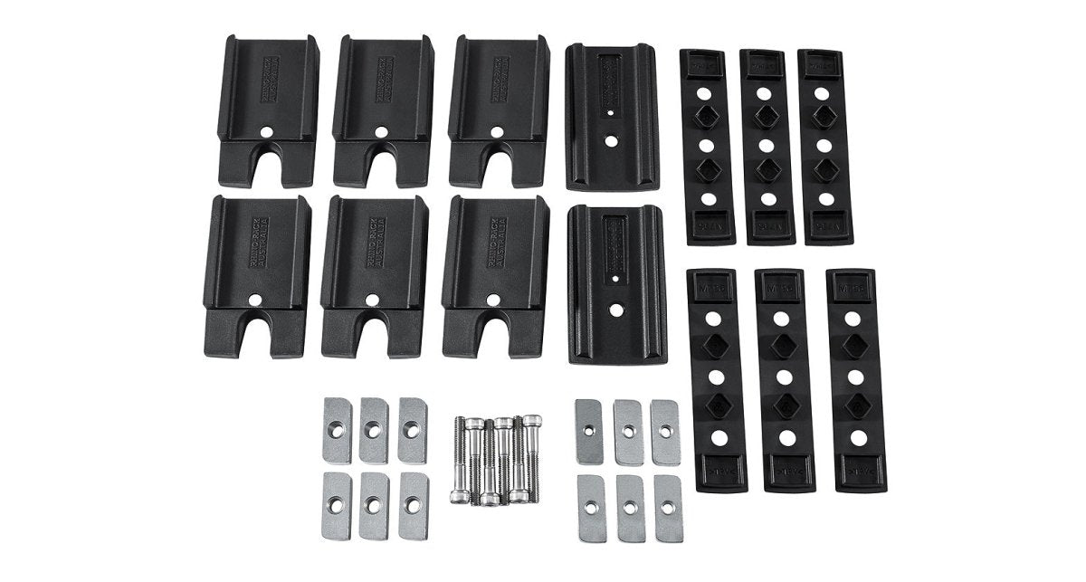 Cales de réhausse pour galerie Pioneer Jeep Wrangler JK RLT600 - RHINO-RACK -
