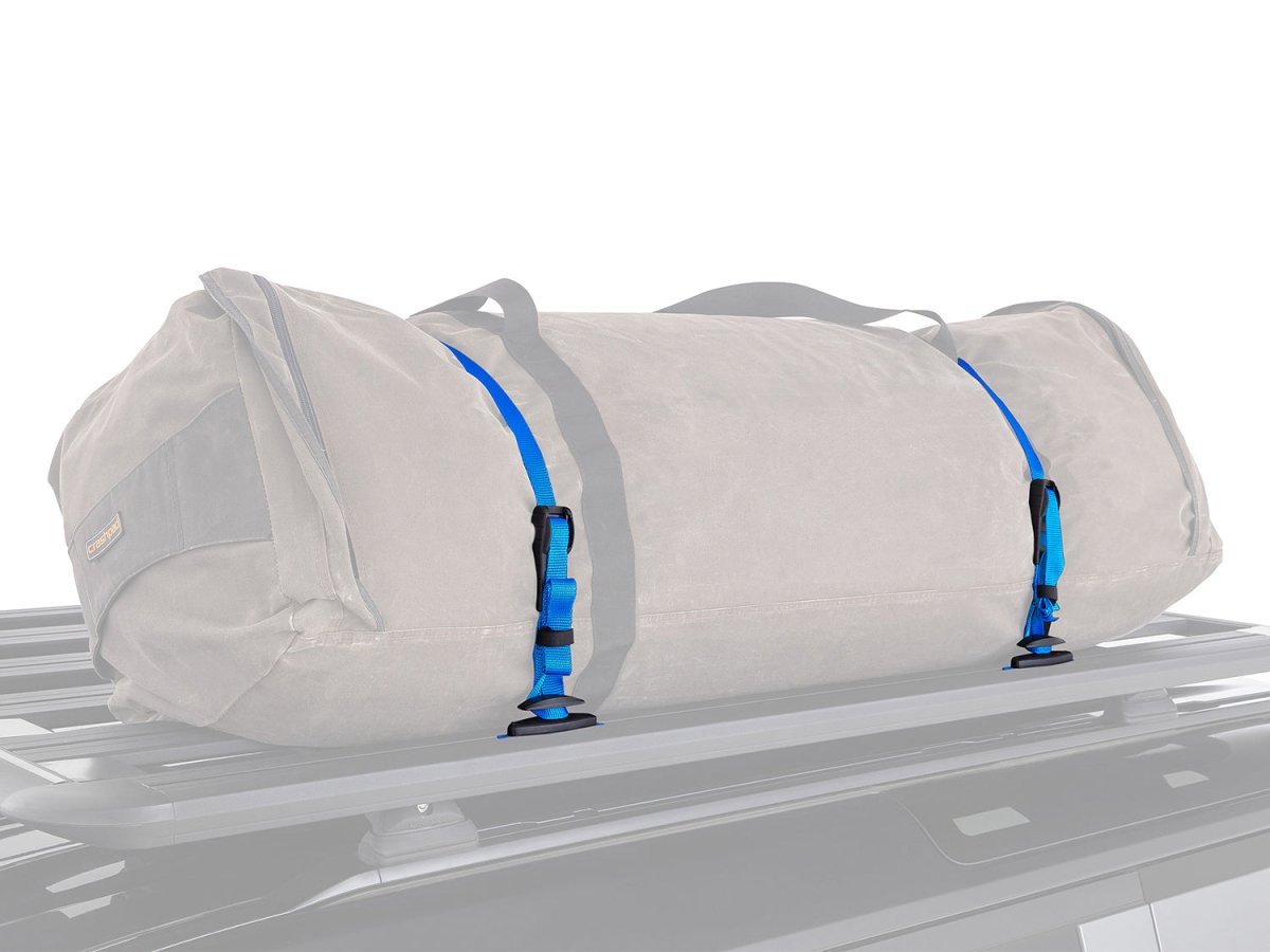 Kit 2 sangles arrimage 2.2m avec taquets et Zwifloc - RHINO-RACK - BYD Shark 2024+