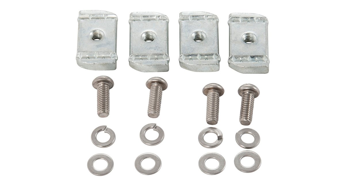 Kit fixation système Rotopax sur galerie Pioneer - RHINO-RACK -