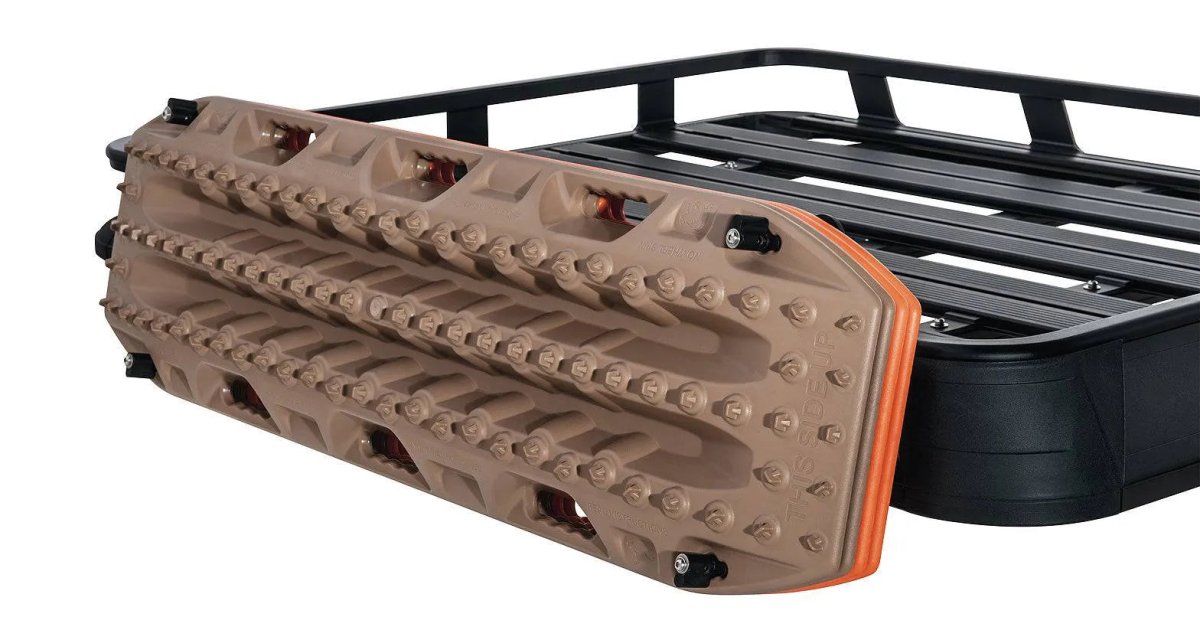 Kit Fixations Latéral pour Maxtrax / TREDPRO sur Galerie Pioneer - RHINO-RACK - Ford Ranger PHEV 2025+