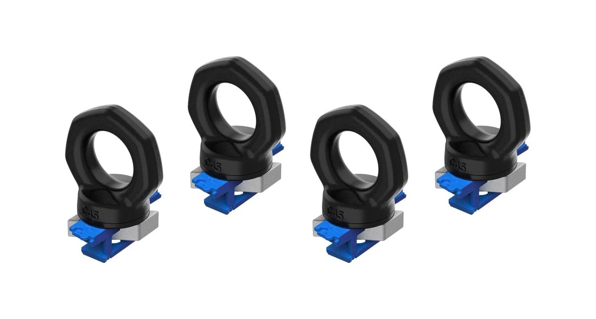 Oeillet Arrimage pour Galerie ou Barres de toit (Pack de 4x) - RHINO-RACK - Dacia Duster 2010-2023
