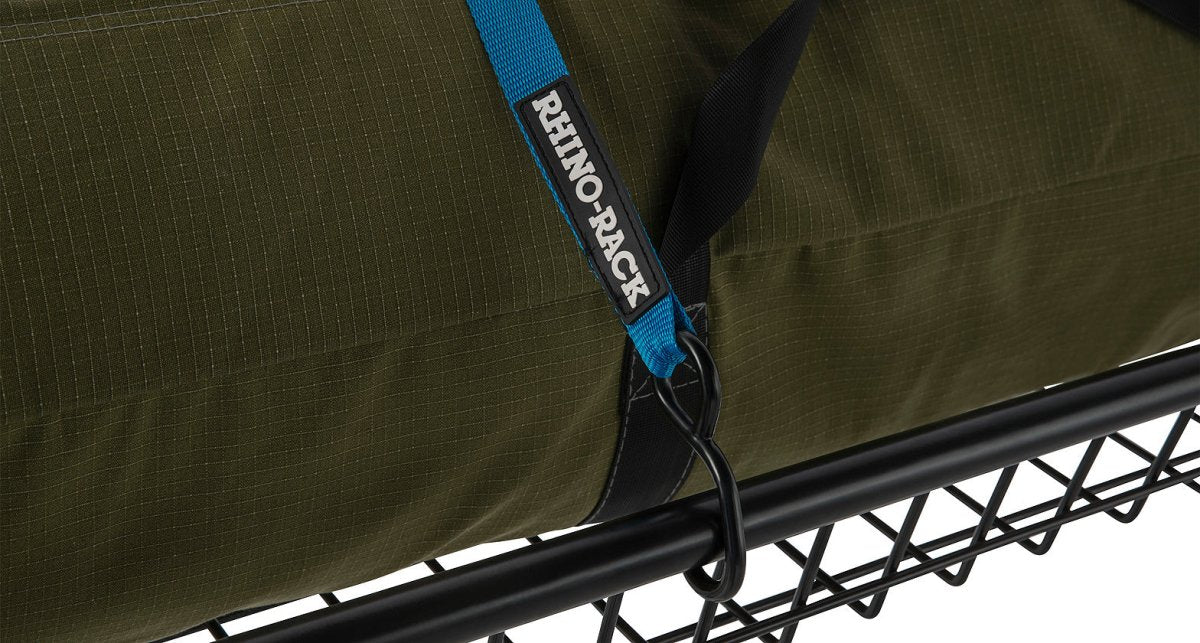 Paire sangles à came bleue 3m avec crochets - RHINO-RACK - BYD Shark 2024+