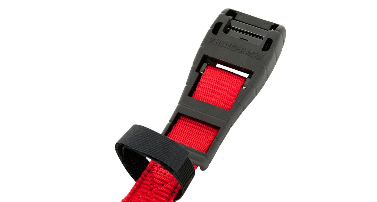 Paire sangles à came rouge 4.5m - RHINO-RACK - BYD Shark 2024+