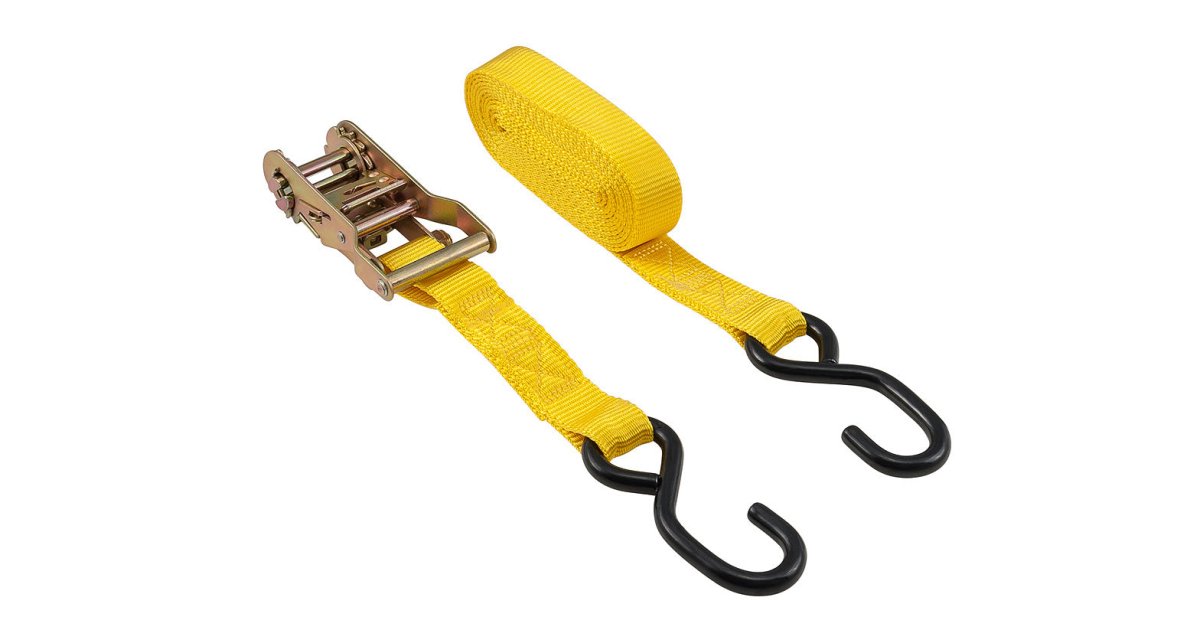 Sangle à cliquet 4m pour oeillets (avec crochets) - RHINO-RACK - BYD Shark 2024+
