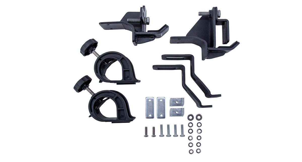 Support pour pelle et cric Hi-Lift sur plateforme Pioneer - RHINO-RACK -