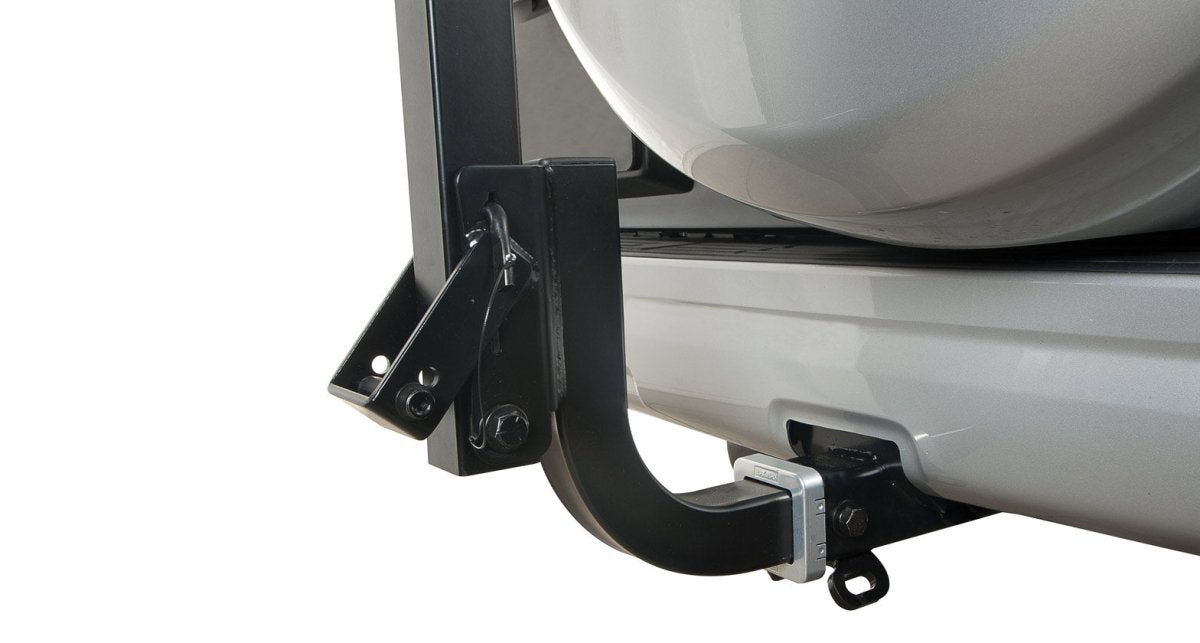 T LOAD lève kayak sur attelage carré Hitch Mount avec kit sangle RTLK - RHINO-RACK - BYD Shark 2024+