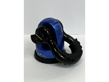Arrêt de corde 8T en aluminium anodisé bleu pour fixation manille N4-Offroad - BYD Shark 2024+