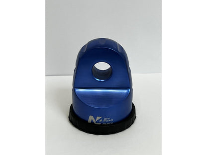 Arrêt de corde 8T en aluminium anodisé bleu pour fixation manille N4-Offroad - BYD Shark 2024+