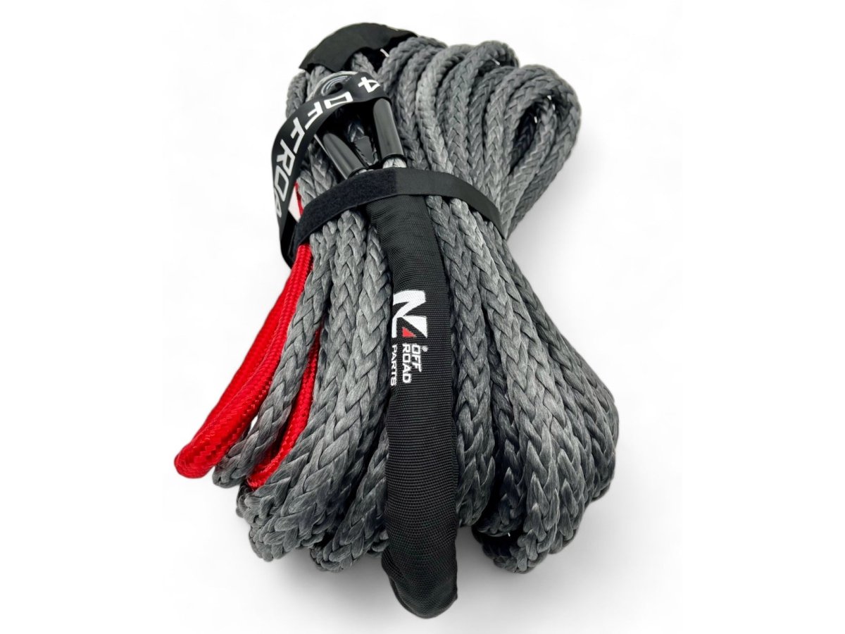 Corde synthétique de treuil 12mm x 28M - Jusqu'à 6.8T N4-Offroad - BYD Shark 2024+