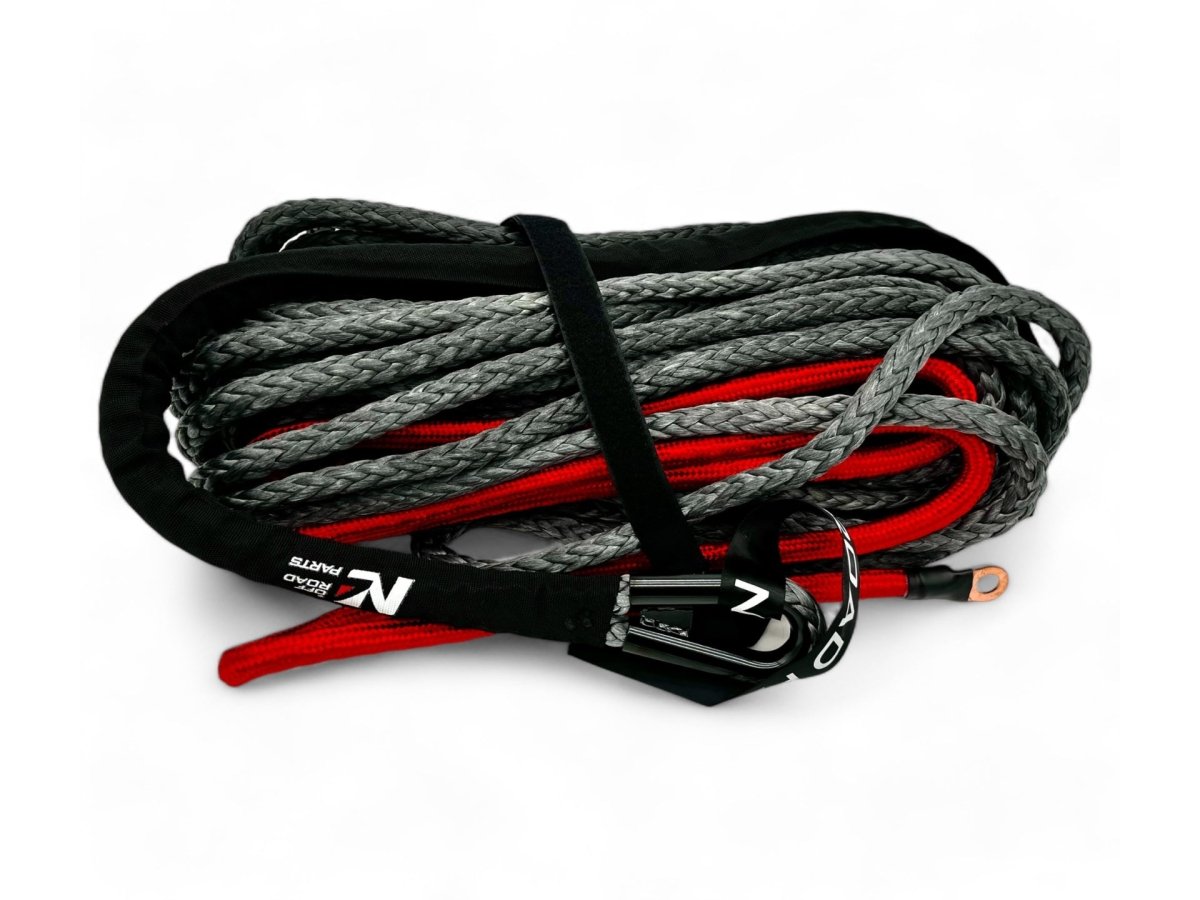 Corde synthétique de treuil 12mm x 28M - Jusqu'à 6.8T N4-Offroad - BYD Shark 2024+