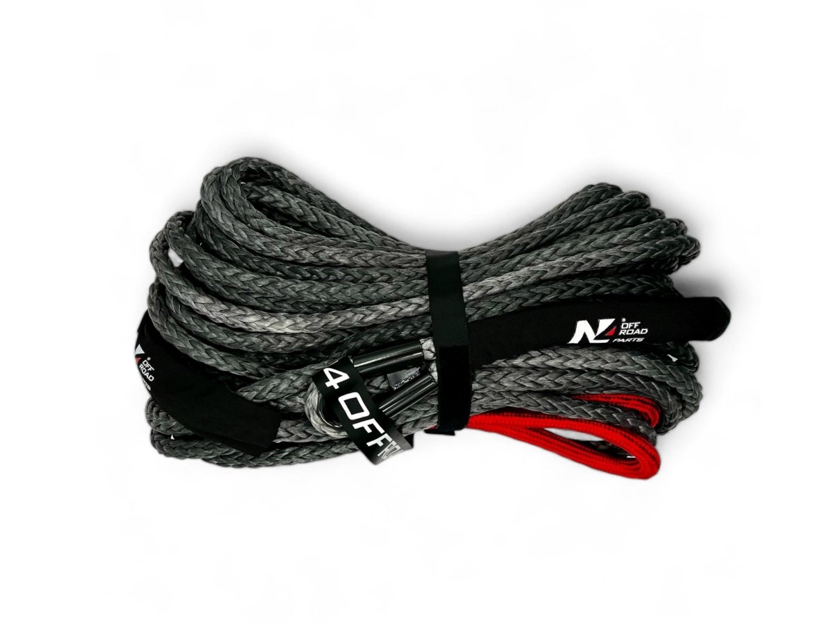 Corde synthétique de treuil 12mm x 28M - Jusqu'à 6.8T N4-Offroad - BYD Shark 2024+