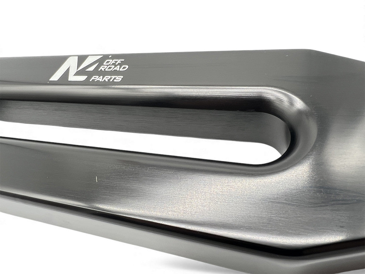 Ecubier aluminium noir pour corde de treuil synthétique N4-Offroad - BYD Shark 2024+