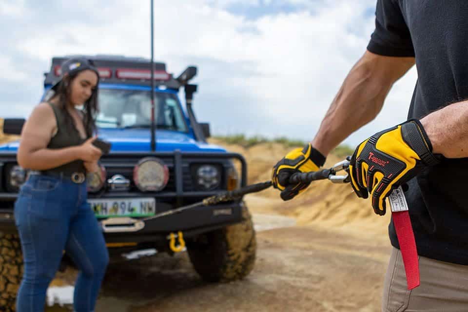 Gants de Treuillage Sand-Storm T-MAX – Protection Ultime Offroad - BYD Shark 2024+