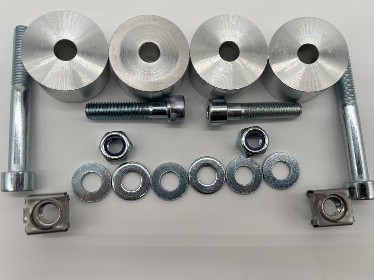 Kit rallonge 25/50mm pour écubier de treuil N4-Offroad - BYD Shark 2024+