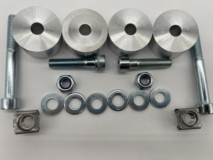 Kit rallonge 25/50mm pour écubier de treuil N4-Offroad - BYD Shark 2024+