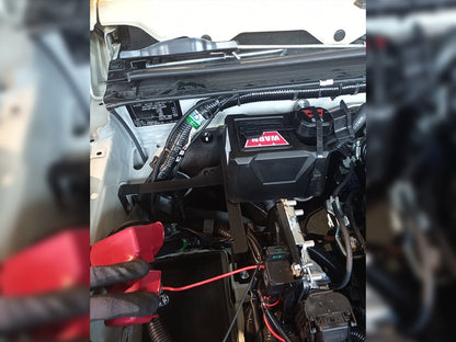 Kit support boitier relais treuil dans compartiment moteur Jimny 2018+ N4-Offroad - BYD Shark 2024+