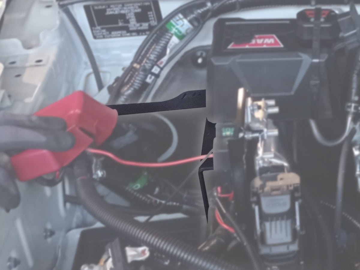 Kit support boitier relais treuil dans compartiment moteur Jimny 2018+ N4-Offroad - BYD Shark 2024+