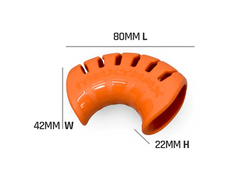 Protecteur caoutchouc orange de Manille Maxtrax Shackle shield - La paire - BYD Shark 2024+