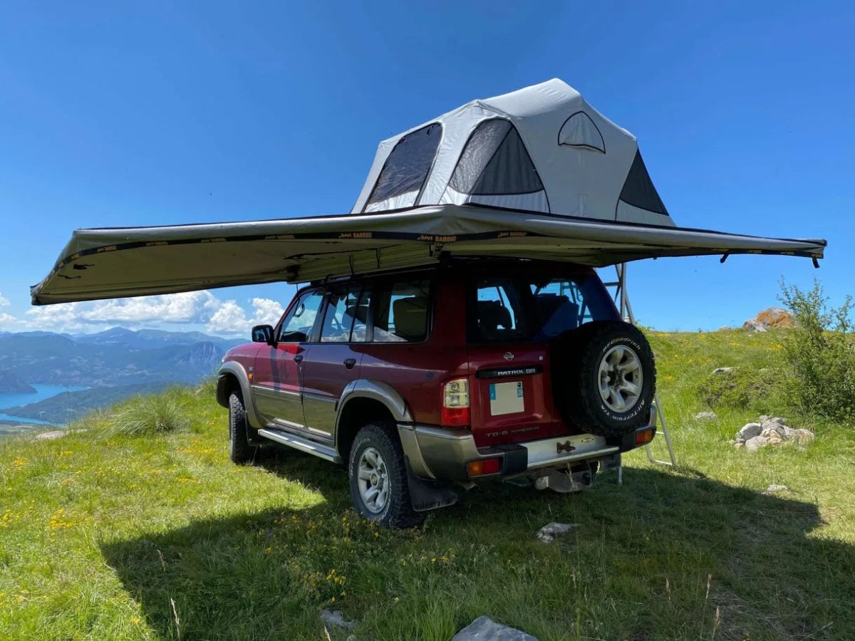 Auvent 270° Falcon James Baroud - 250cm - Autoportant - BYD Shark 2024+