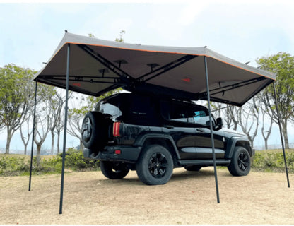 Auvent 270° XL Autoportant Overland | BULLFACE 470 Droite - BYD Shark 2024+