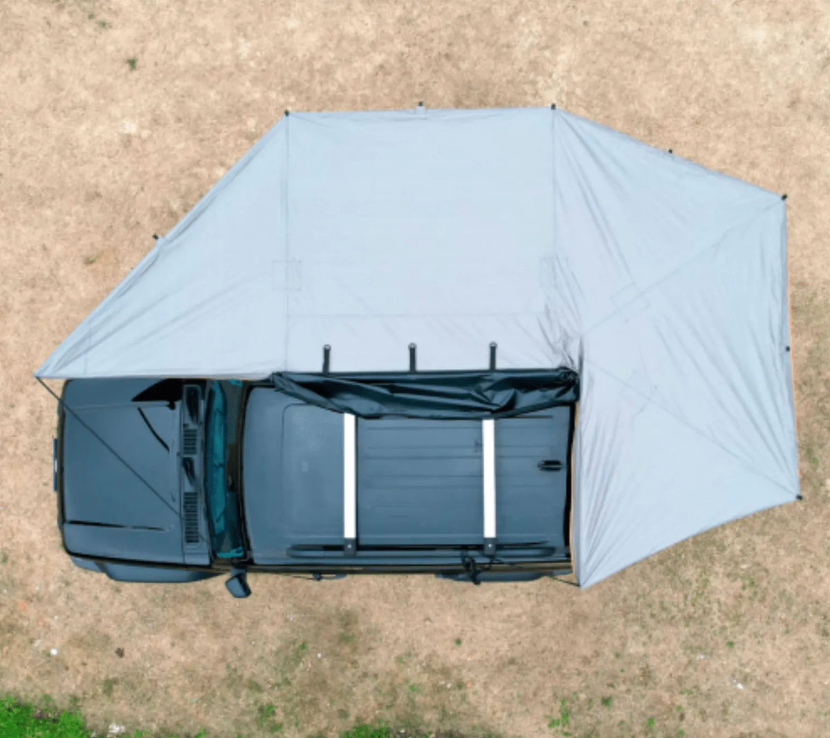 Auvent 270° XL Autoportant Overland | BULLFACE 470 Droite - BYD Shark 2024+